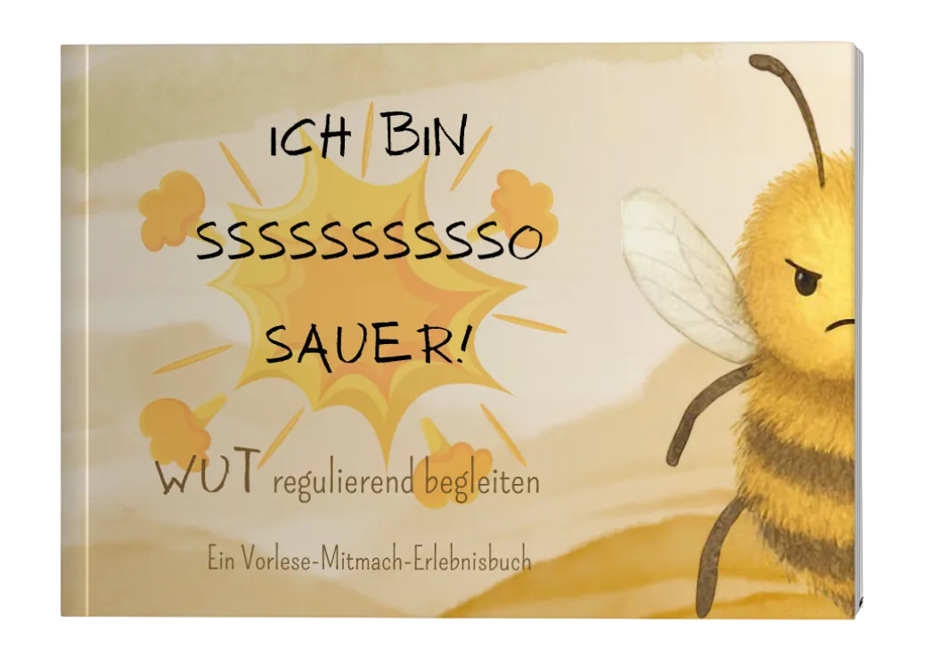 Das Vorlese- und Mitmachbuch „Ich bin ssssssso sauer!“ von Xenia Busam